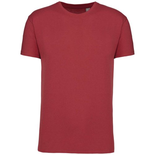 Férfi organikus rövid ujjú póló, Kariban KA3025IC, Terracotta Red-3XL