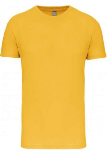 Férfi organikus rövid ujjú póló, Kariban KA3025IC, Yellow-2XL