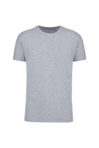 Uniszex  körkötött organikus póló rövid ujjú, Kariban KA3032IC, Oxford Grey-2XL