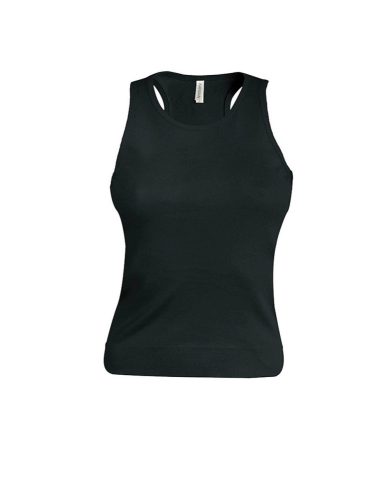 Női sporthátú vastag trikó, Kariban KA311, Black-XL