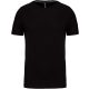 Férfi jersey rövid ujjú póló, Kariban KA356, Black-2XL