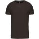 Férfi jersey rövid ujjú póló, Kariban KA356, Dark Khaki-2XL