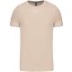 Férfi jersey rövid ujjú póló, Kariban KA356, Light Sand-2XL