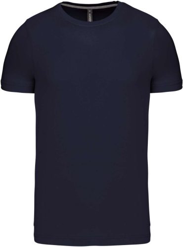 Férfi jersey rövid ujjú póló, Kariban KA356, Navy-2XL