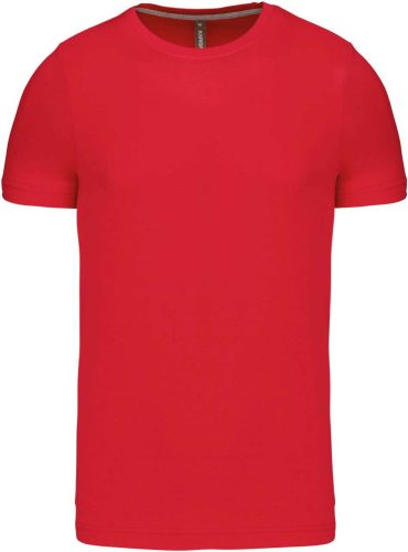 Férfi jersey rövid ujjú póló, Kariban KA356, Red-2XL