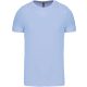 Férfi jersey rövid ujjú póló, Kariban KA356, Sky Blue-2XL