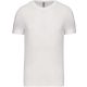 Férfi jersey rövid ujjú póló, Kariban KA356, White-2XL