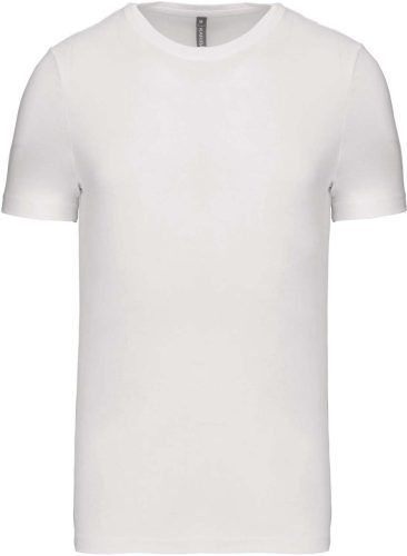 Férfi jersey rövid ujjú póló, Kariban KA356, White-3XL