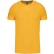 Férfi jersey rövid ujjú póló, Kariban KA356, Yellow-2XL