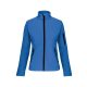 Női 3 rétegű softshell dzseki, Kariban KA400, Aqua Blue-L