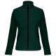 Női 3 rétegű softshell dzseki, Kariban KA400, Bottle Green-L