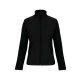 Női 3 rétegű softshell dzseki, Kariban KA400, Black-M