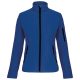 Női 3 rétegű softshell dzseki, Kariban KA400, Dark Royal Blue-S