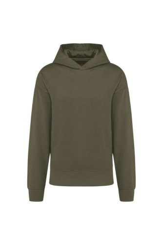 Uniszex  laza szabású kapucnis pulóver, Kariban KA4018, Light Khaki-2XL