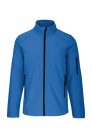 Férfi 3 rétegű softshell dzseki, Kariban KA401, Aqua Blue-3XL