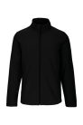 Férfi 3 rétegű softshell dzseki, Kariban KA401, Black-2XL