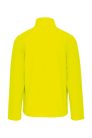 Férfi 3 rétegű softshell dzseki, Kariban KA401, Fluorescent Yellow-3XL