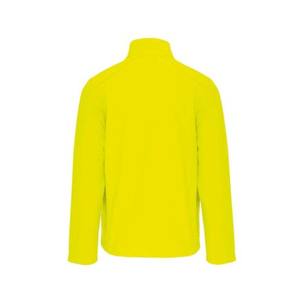 Férfi 3 rétegű softshell dzseki, Kariban KA401, Fluorescent Yellow-S