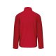 Férfi 3 rétegű softshell dzseki, Kariban KA401, Red-2XL