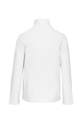 Férfi 3 rétegű softshell dzseki, Kariban KA401, White-2XL