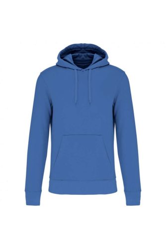 Férfi organikus kapucnis pulóver, Kariban KA4027, Light Royal Blue-2XL