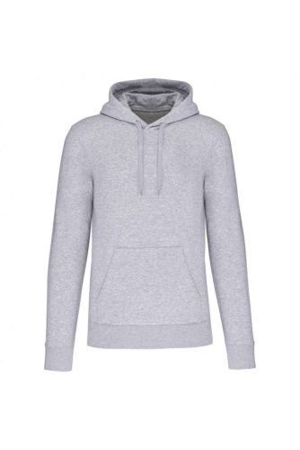 Férfi organikus kapucnis pulóver, Kariban KA4027, Oxford Grey-2XL