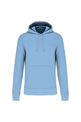 Férfi organikus kapucnis pulóver, Kariban KA4027, Sky Blue-3XL