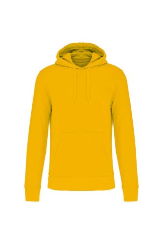 Férfi organikus kapucnis pulóver, Kariban KA4027, Yellow-3XL