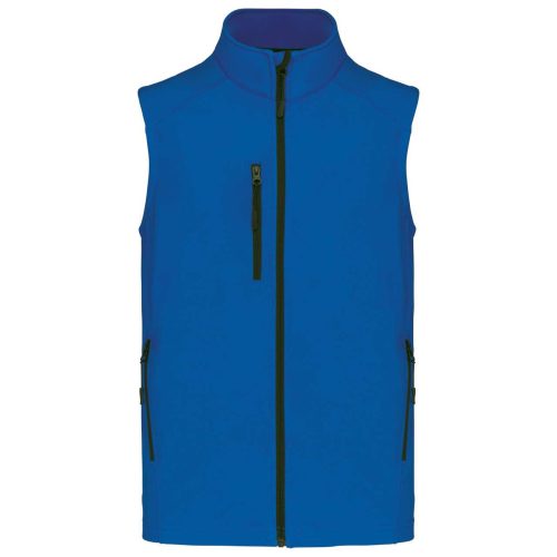 Férfi 3 rétegű softshell mellény, Kariban KA403, Aqua Blue-2XL