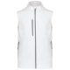 Férfi 3 rétegű softshell mellény, Kariban KA403, White-M