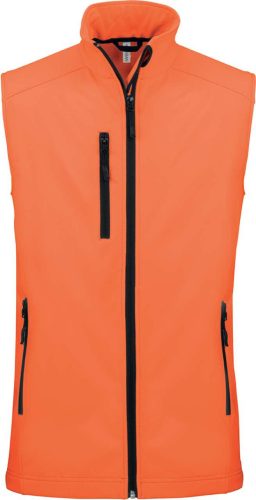 Női softshell mellény, Kariban KA404, Fluorescent Orange-2XL