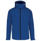 Férfi kapucnis softshell dzseki, Kariban KA413, Dark Royal Blue-3XL