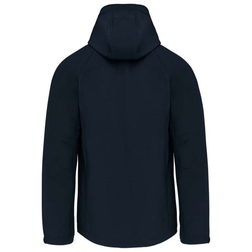 Férfi kapucnis softshell dzseki, Kariban KA413, Navy-2XL