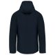 Férfi kapucnis softshell dzseki, Kariban KA413, Navy-2XL