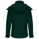 Női kapucnis softshell dzseki, Kariban KA414, Bottle Green-2XL