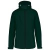 Női kapucnis softshell dzseki, Kariban KA414, Bottle Green-2XL