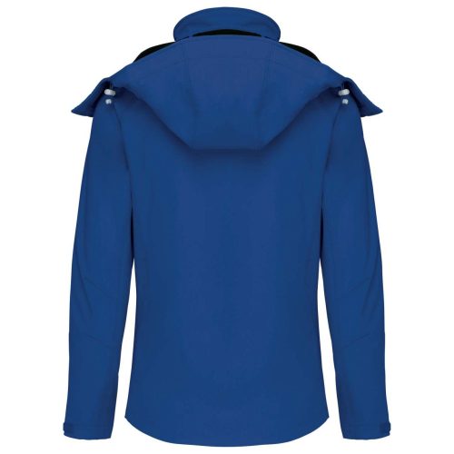 Női kapucnis softshell dzseki, Kariban KA414, Dark Royal Blue-L