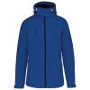 Női kapucnis softshell dzseki, Kariban KA414, Dark Royal Blue-L