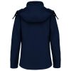 Női kapucnis softshell dzseki, Kariban KA414, Navy-L