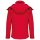 Női kapucnis softshell dzseki, Kariban KA414, Red-4XL