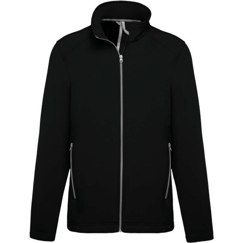 Férfi két rétegű softshell dzseki, Kariban KA424, Black-2XL