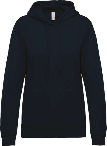 Női kapucnis pulóver, Kariban KA473, Navy-XS