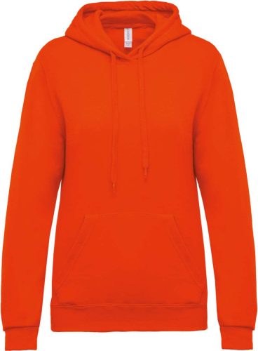 Női kapucnis pulóver, Kariban KA473, Orange-2XL