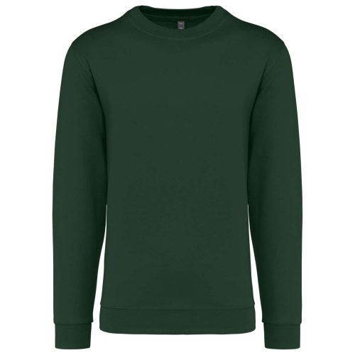 Uniszex kereknyakú pulóver, Kariban KA474, Forest Green-2XL