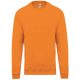 Uniszex kereknyakú pulóver, Kariban KA474, Orange-3XL