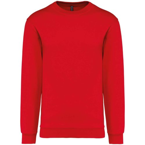 Uniszex kereknyakú pulóver, Kariban KA474, Red-2XL