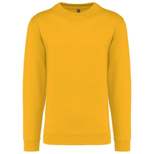 Uniszex kereknyakú pulóver, Kariban KA474, Yellow-4XL