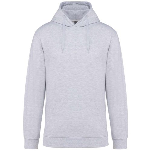 Férfi kapucnis pulóver, Kariban KA476, Ash Heather-2XL