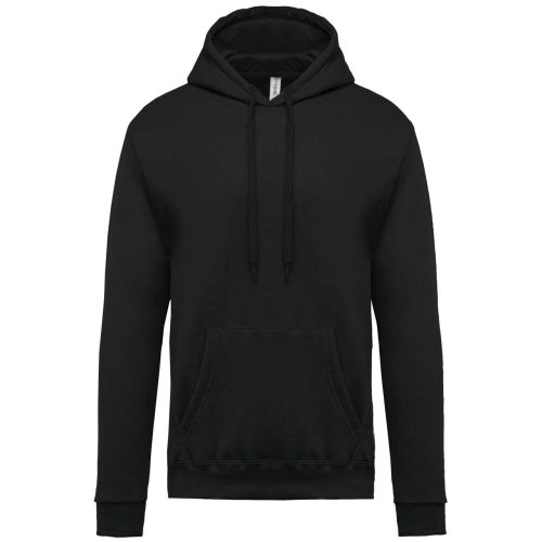 Férfi kapucnis pulóver, Kariban KA476, Black-L