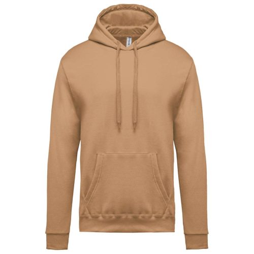 Férfi kapucnis pulóver, Kariban KA476, Camel-3XL